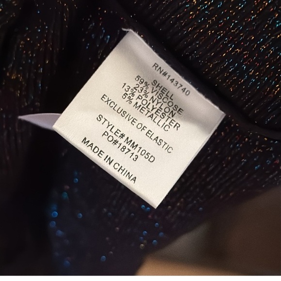 Hyacinth House Selena Dress Black Shimmer Size XS NWT Holiday Party Mini - Picture 3 of 6